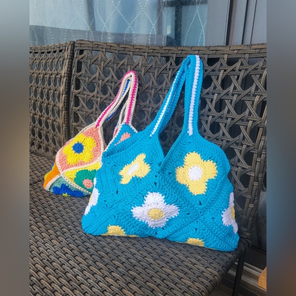 Handmade Crochet Bag - Picture 3 of 3